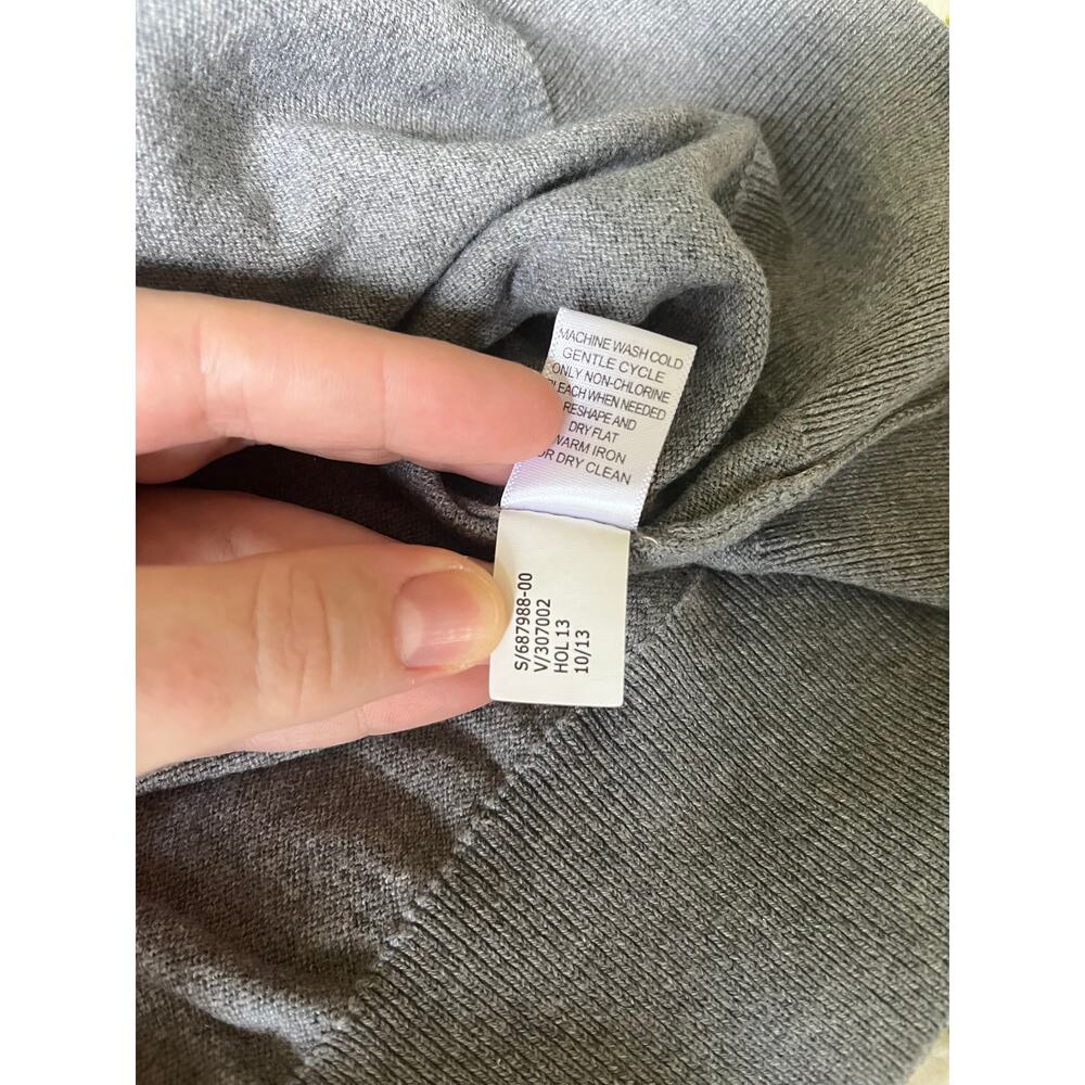 Banana Republic Gray Cotton & Cashmere Sweater - Picture 5 of 5